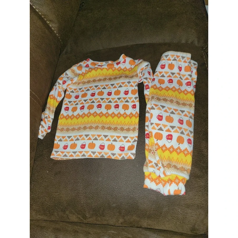 Pj's and pumpkins fall autumn Halloween‎ pumpkin cider pajamas size 12 months